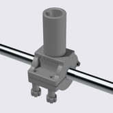 Starlink Gen 2 Bull Bar Mount – Quick-Fit Mount for Tubes & Rails (25mm–76mm Options)